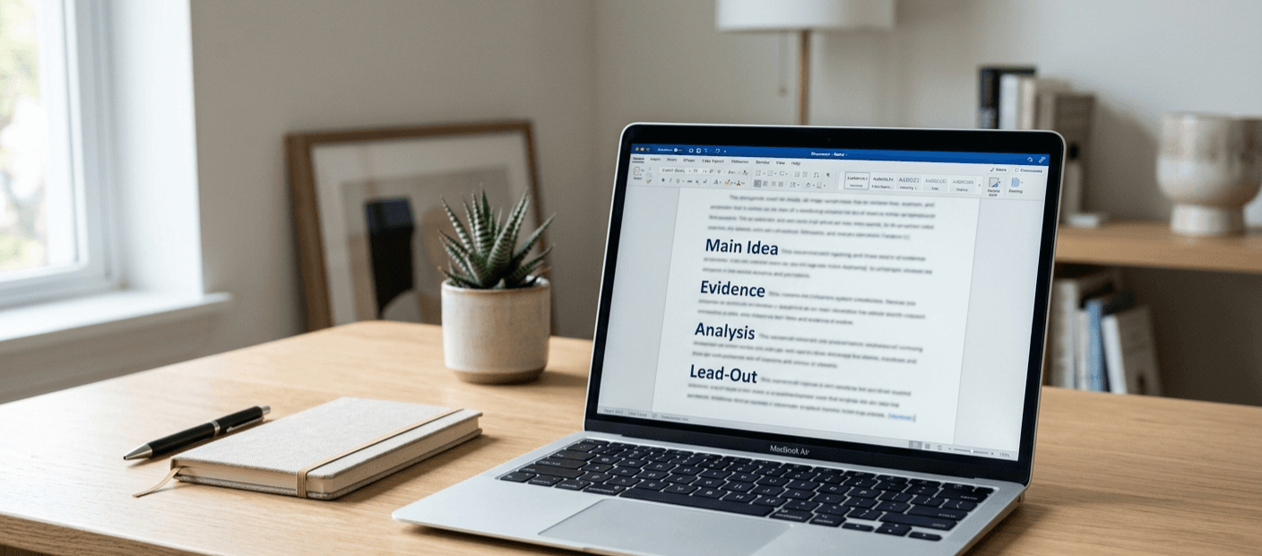 The MEAL Plan: How to Structure Paragraphs That Flow Effortlessly
